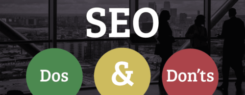 Dos and Donts of SEO.