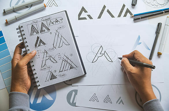 Graphic design logos