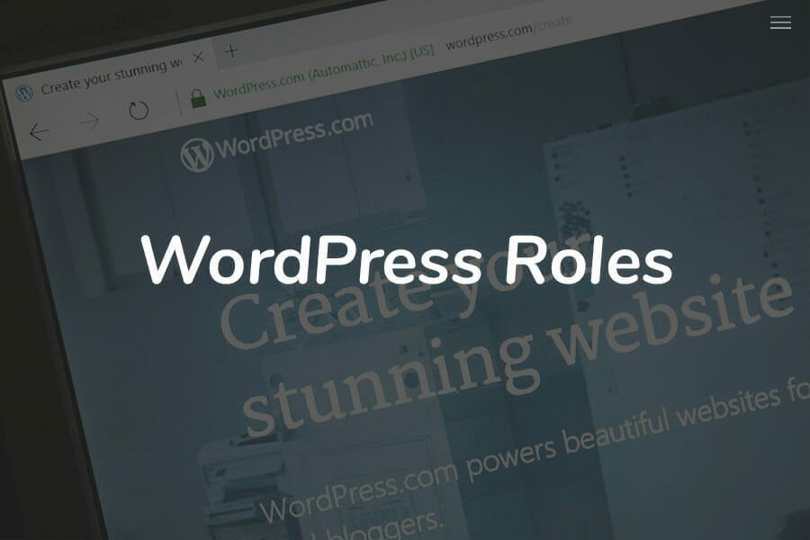 Wordpress Roles